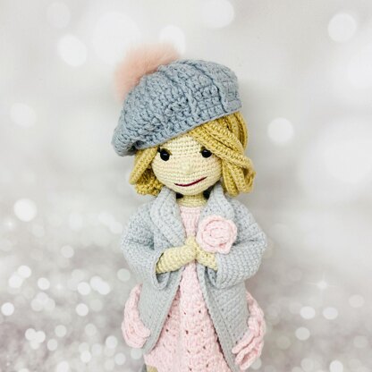 Crochet doll pattern, Amigurumi doll pattern