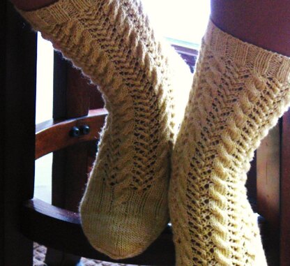 Spring Haze Socks