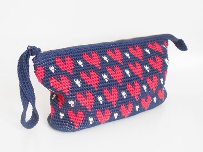 Hearts Clutch