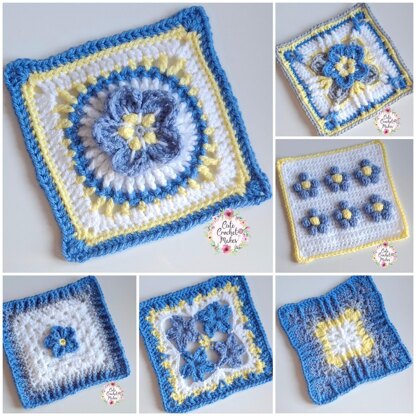 Forget Me Not Blanket