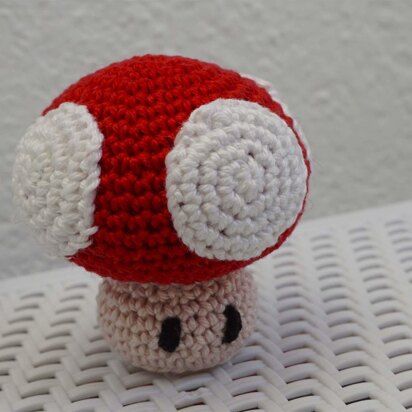 Amigurumi Häkelanleitung Fliegenpilz