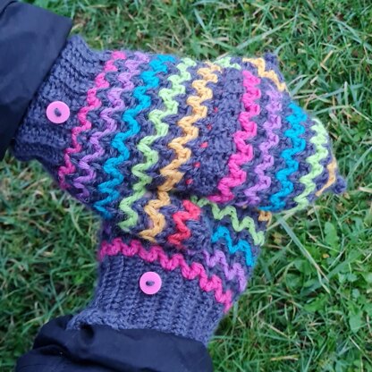 Pick and Mix convertible mittens