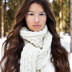 Debbie Bliss Cabled Scarf PDF