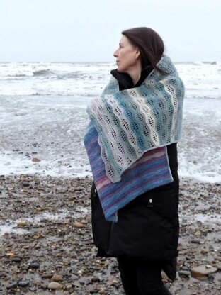 Spanish Sunset Shawl