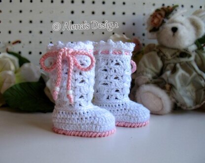 Angel Baby Booties