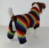 Dog Rainbow Stripe Onesie