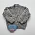 Damon V-neck Baby cardigan knitting pattern 0-9/12mths approx
