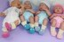 Premature Tiny and Newborn Baby Sock and Slipper Booties 4 designs