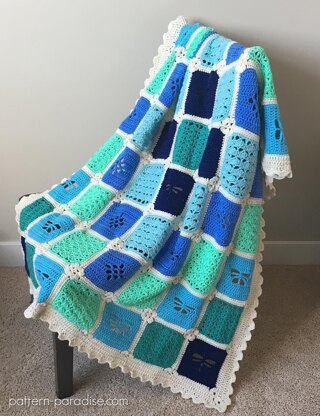 Seaside Garden Throw CAL