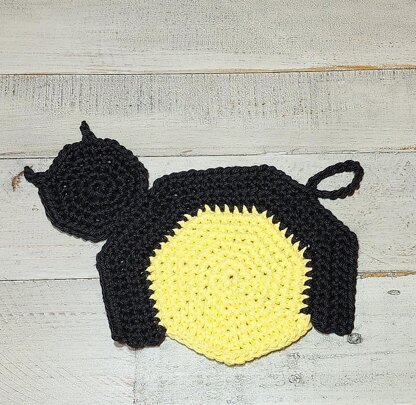 Black Cat Potholder