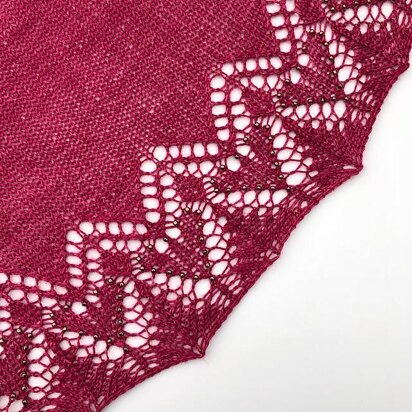 Love Me Do Shawl - knitting pattern