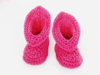 Pixie Elf Fairy Baby Booties # 316