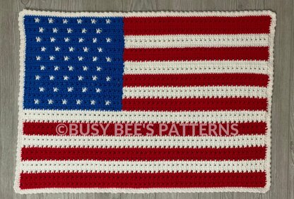 American Flag Wall Hanging/Blanket