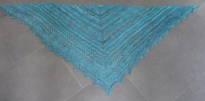 Ice Queen shawl