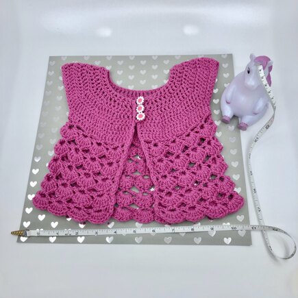 Crochet Lace Baby  Cardigan #4