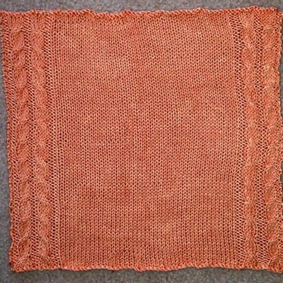 Cabled Handkerchief