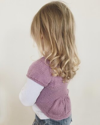 Petal Peplum Toddler Bolero