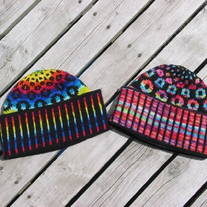 Sizzling Hot Hat  173 - knitting pattern