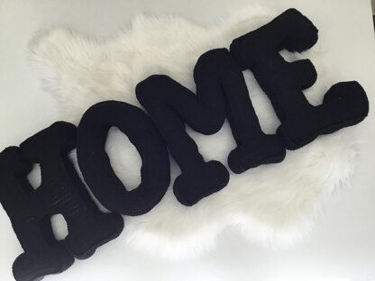 HOME Letters Pillow