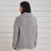 Aurelia Two Textured Sweater -  KnittingPattern for Women in Debbie Bliss Saphia