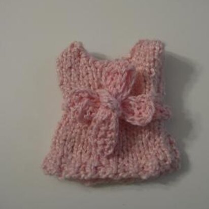 Knitkinz Pink Easter Dress