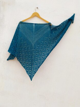 Salvia Shawl