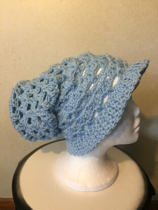 Blue Seuss Slouchy Hat