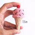 Little Ice Cream Amigurumi Crochet Pattern