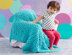 Nap Time Baby Blanket in Red Heart Buttercup - LW4586 - Downloadable PDF