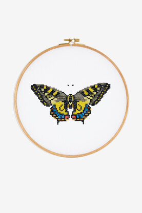 Butterfly in DMC - PAT0396 - Downloadable PDF