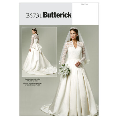 Butterick Damenkleid B5731 - Schnittmuster