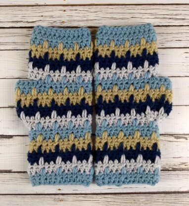 Seaside Fingerless Gloves