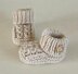 Baby Mock Cable Booties