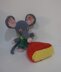 Mini Knitkinz Grey Mouse