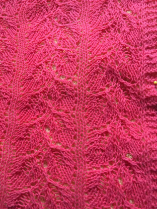 Rose Garden Shawl in Cascade Ultra Pima Quatro - DK240