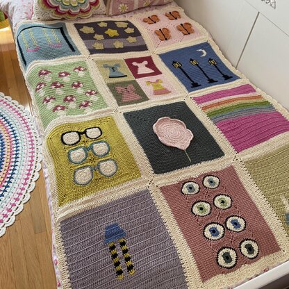 Well Loved Books Blanket