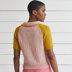 Miriam Polo Shirt - Top Knitting Pattern For Women in Debbie Bliss Piper by Debbie Bliss
