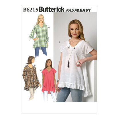 Butterick Top für Damen B6215 - Schnittmuster