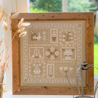 Historical Sampler Company White Acorn Sampler - Downloadable PDF