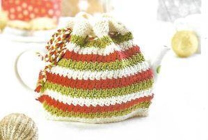 Textured Stripes Tea Cosy