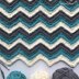 Crochet Chevron Pillow