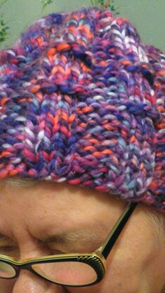 Mum's dolly mixture hat