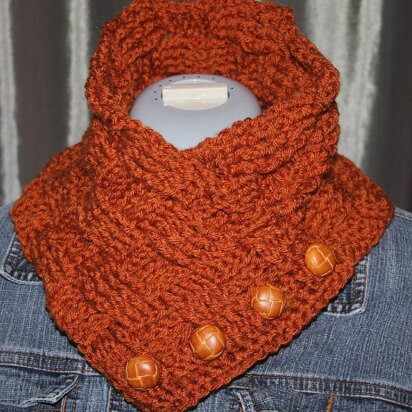 Basketweave Neckwarmer