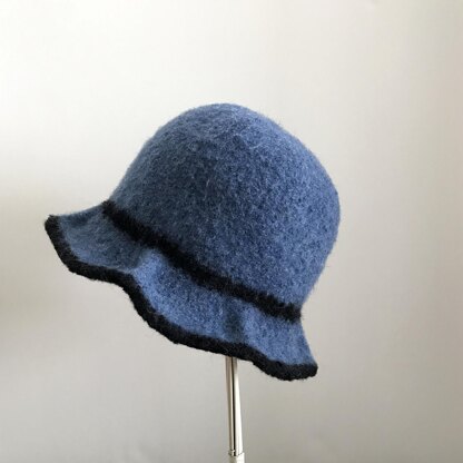 Flirtation Felted Hat