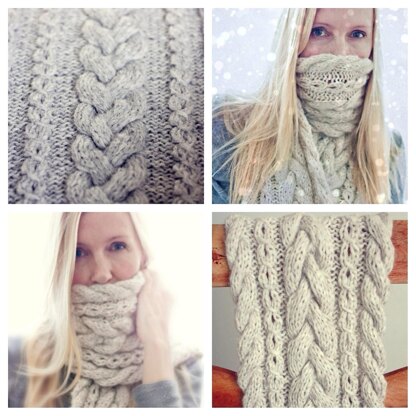 Braided Infinity Scarf