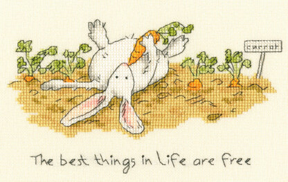 Bothy Threads The best things by Anita Jeram Cross Stitch Kit - 19 x 12cm