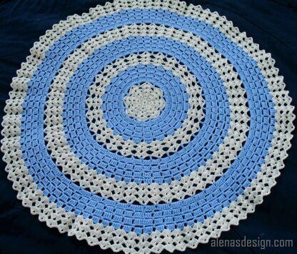 Round Lace Afghan