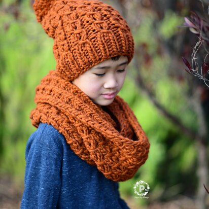 Burly Slouch Beanie & Infinity Scarf