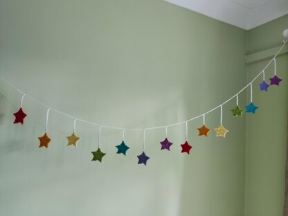 Rainbow Star Bunting