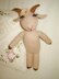 Toy knitting patten, goat plush pattern, knitt goat for gift